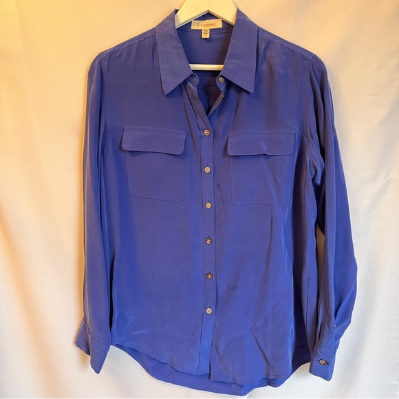 Vince Camuto silk shirt - Picture 1 of 3